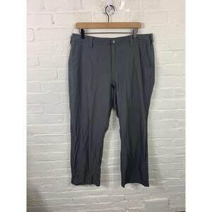 Marmot Men's Chino Pant Straight Leg Pull-On Casual Nylon Gray Size 36